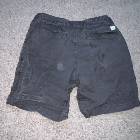 Vuori Shorts Mens Medium Gray Ripstop Outdoor Climbing Hiking Drawstring - Picture 2 of 7